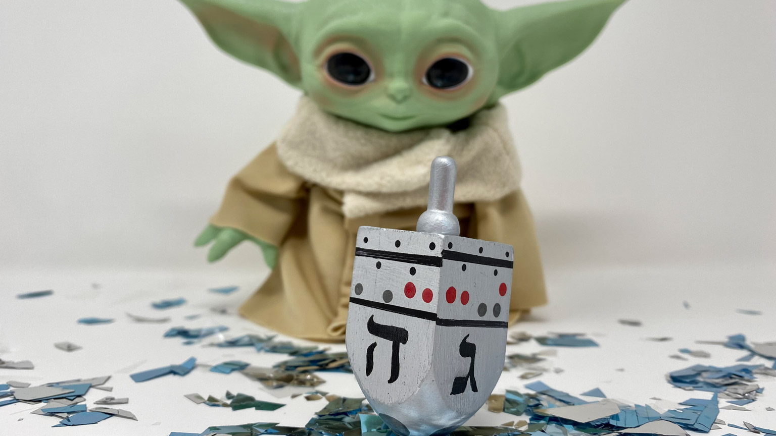 Craft Your Own IG-11 This Hanukkah With a DIY Dreidel