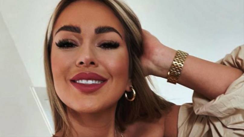 German Actress Shows Off Plastic ‘Husband’ And ‘Baby’