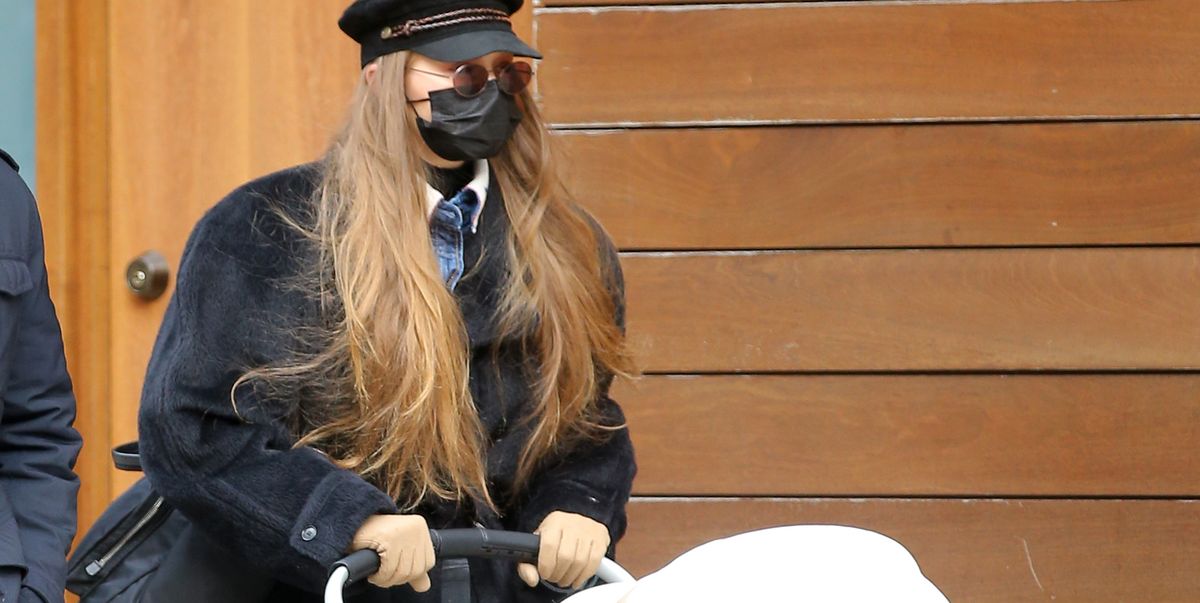 Gigi Hadid Looks So Damn Chic on a Walk with Her Daughter in NYC