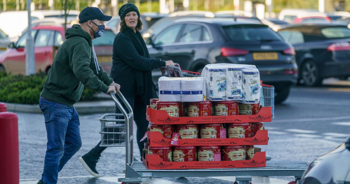 Jake Wood does huge Christmas shop with 36 panettone after leaving EastEnders