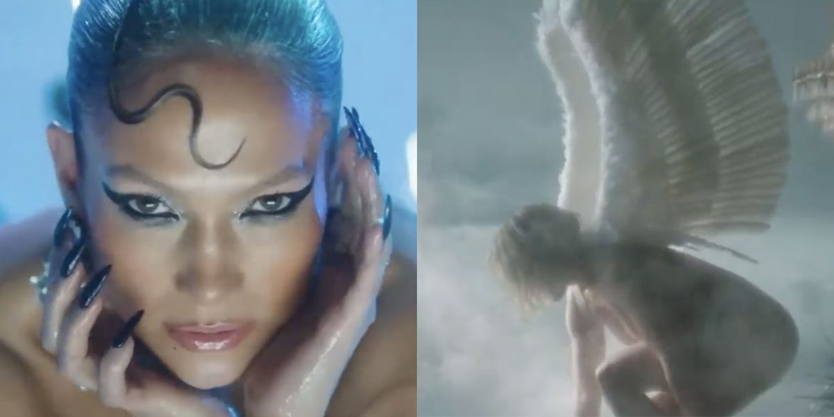 Jennifer Lopez Is a Naked Angel in Her “In the Morning” Music Video Teaser