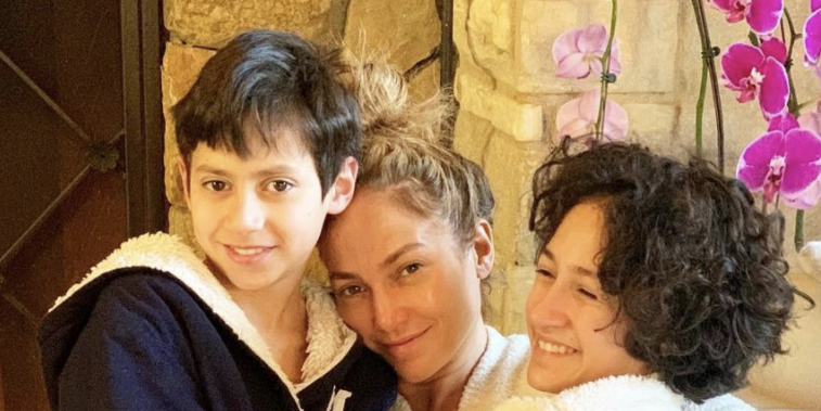 Jennifer Lopez’s Twins, Emme and Max, Look Just Like Their Mom in a New Instagram Snap