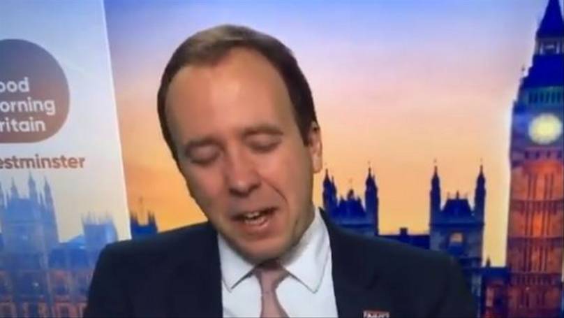 Matt Hancock Accused Of ‘Crocodile Tears’ During Vaccine Interview