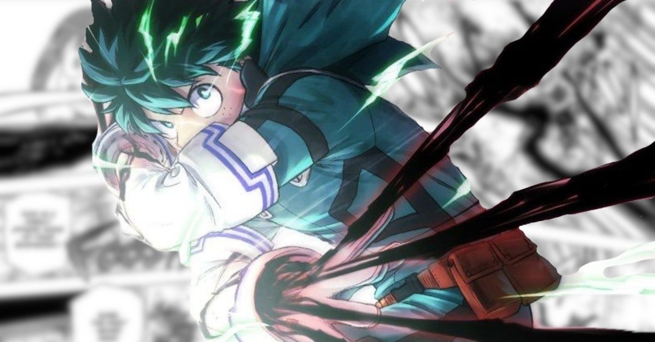 My Hero Academia Reveals Izuku’s New Black Whip Form