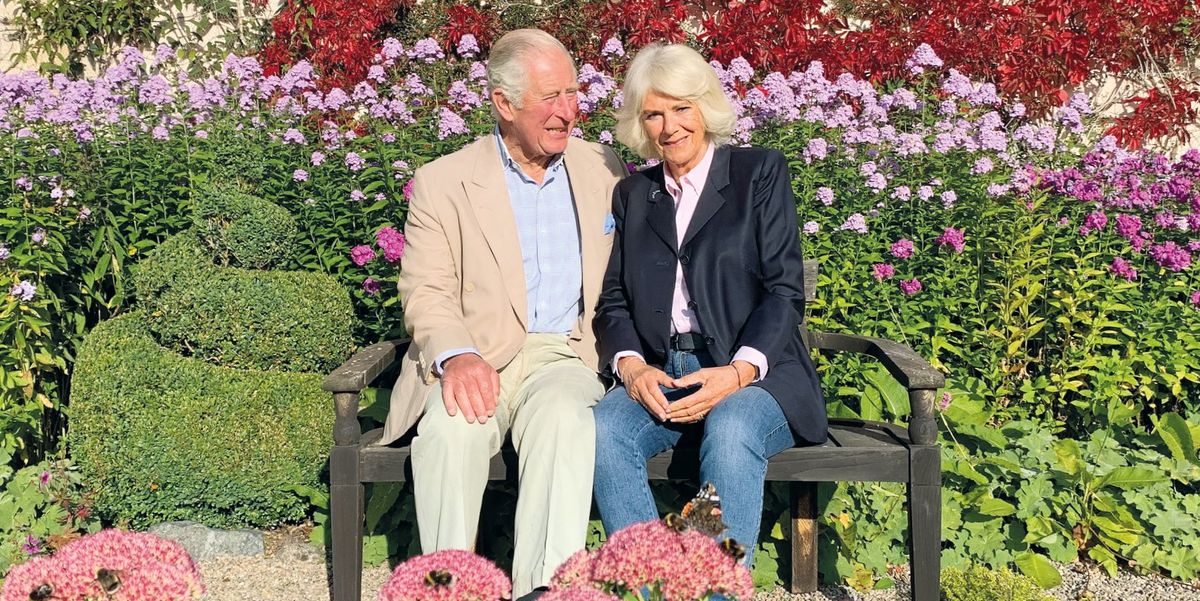 Prince Charles and Duchess Camilla Go Floral for Their 2020 Christmas Card