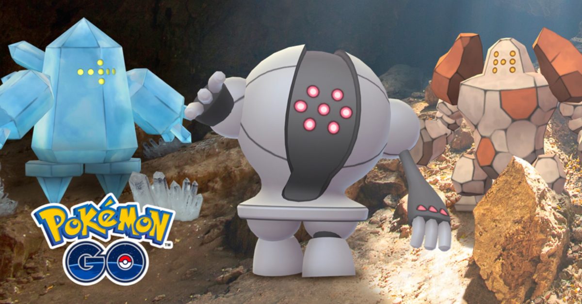 Regirock, Registeel, & Regice Return To Pokémon GO For Raid Weekends