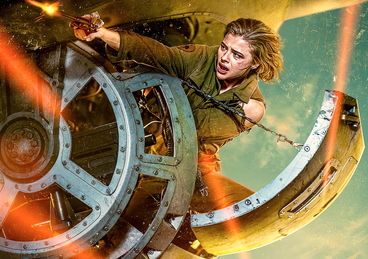 ‘Shadow In The Cloud’ Trailer: Chloë Grace Moretz Stars In A Batshit-Crazy Mid-Air WWII Gremlins Actioner