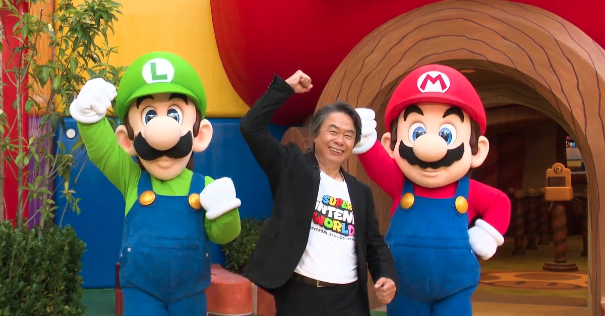 Shigeru Miyamoto tours Super Nintendo World theme park in new video
