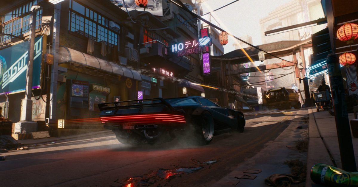 Someone Found An Unused Monorail System In Cyberpunk 2077