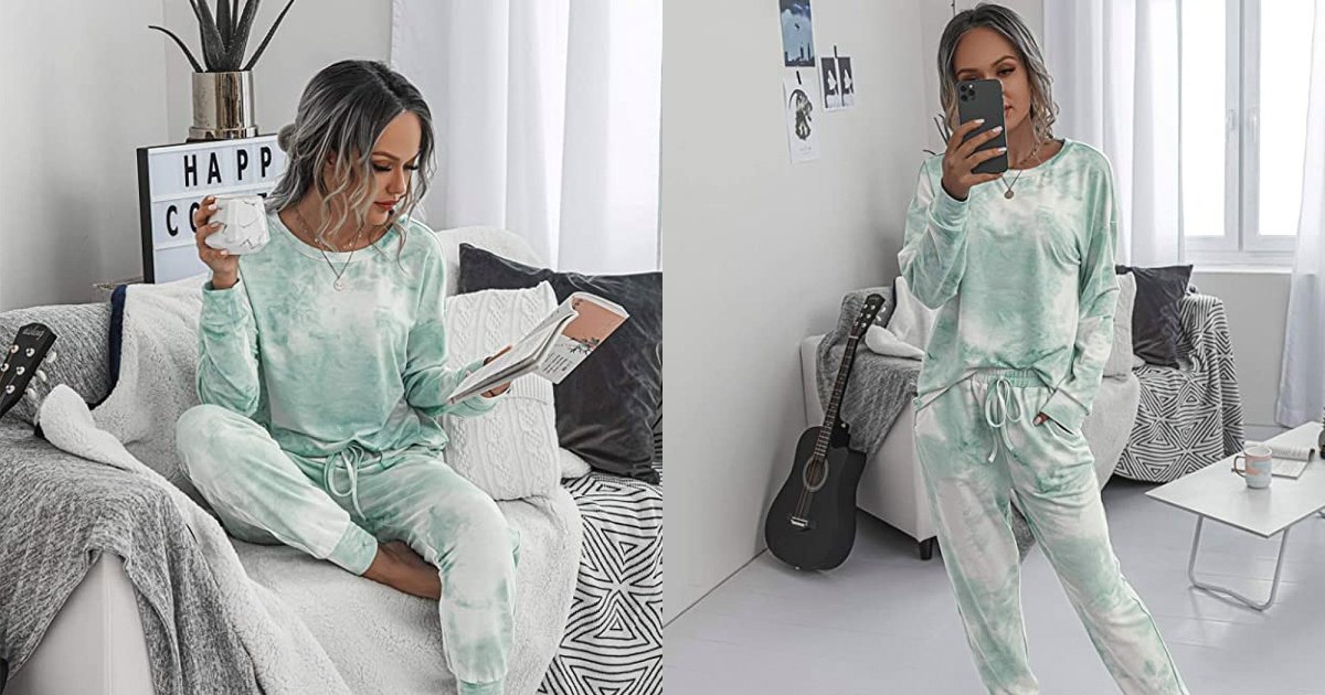 This Tie-Dye Pajama Set Was Made for Cozy Winter Instagram Posts