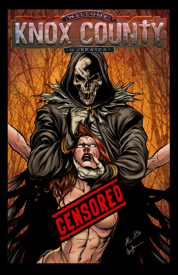 WINTER IS HEATING UP WITH SHANNON SMITH’S EPIC HORROR COMIC: KNOX COUNTY
