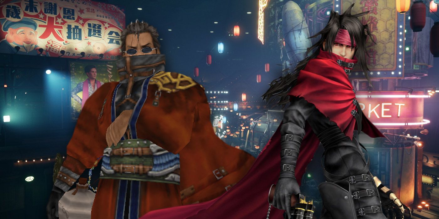 Comparing Final Fantasy 7’s Vincent Valentine to FF10’s Auron