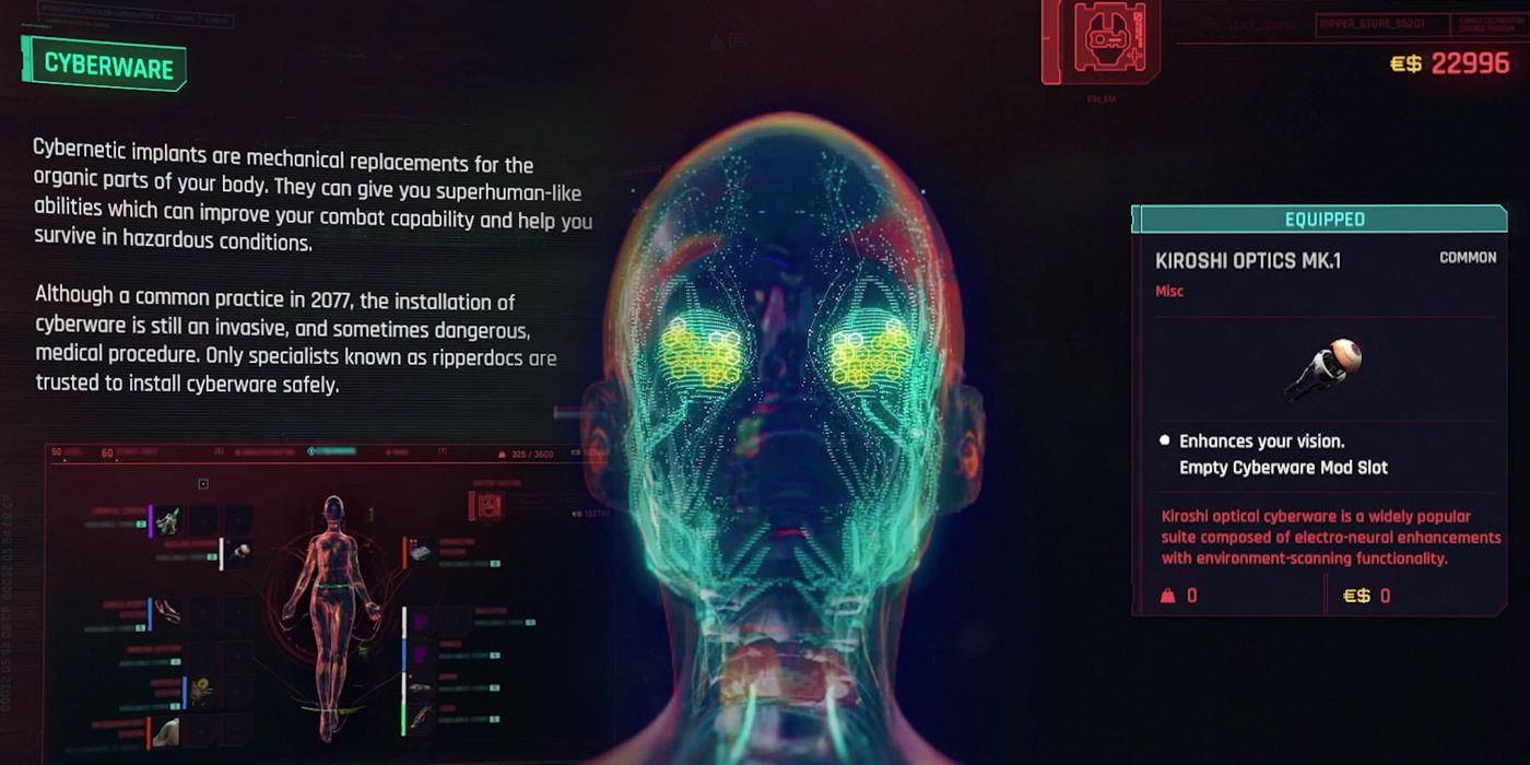Cyberpunk 2077’s Cyberware Falls into a Classic RPG Trap