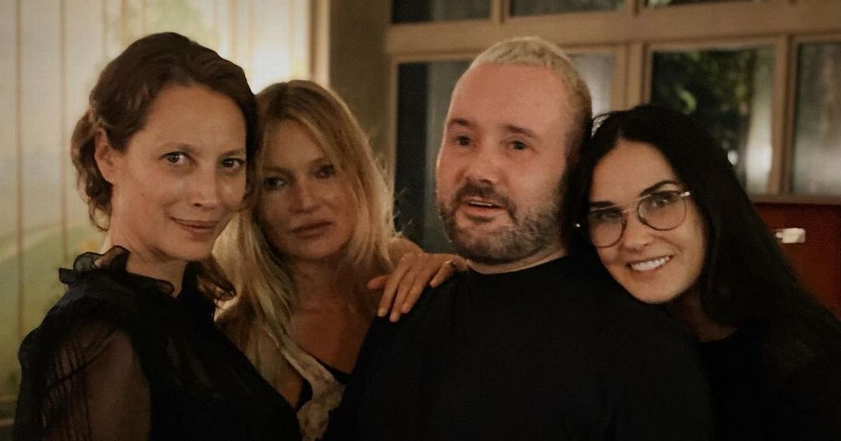 Demi Moore is praised for her pretty looks in snap after plastic surgery rumours