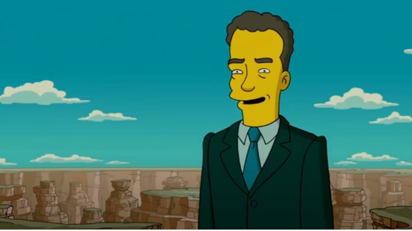 ​Fans Think The Simpsons Predicted Tom Hanks Hosting Biden’s Inauguration Special