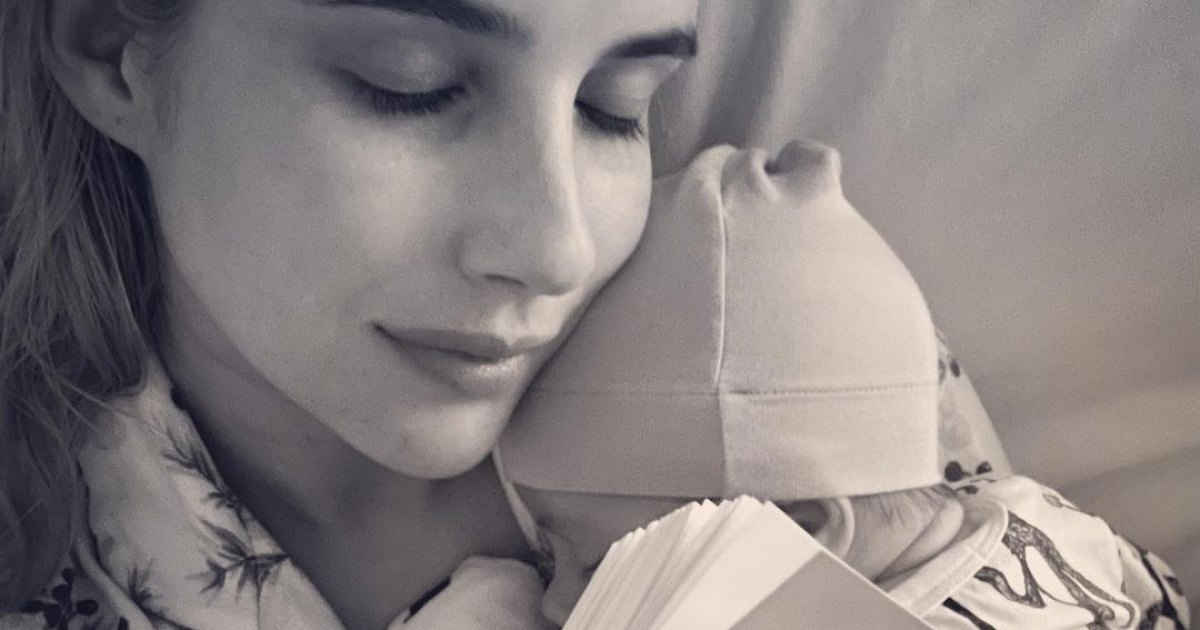 Emma Roberts Gives 1st Look at Her and Garrett Hedlund’s Son Rhodes’ Face