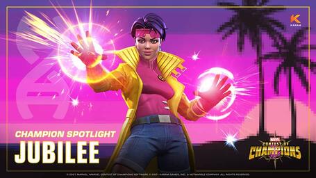 Entering Marvel Contest of Champions: Jubilee