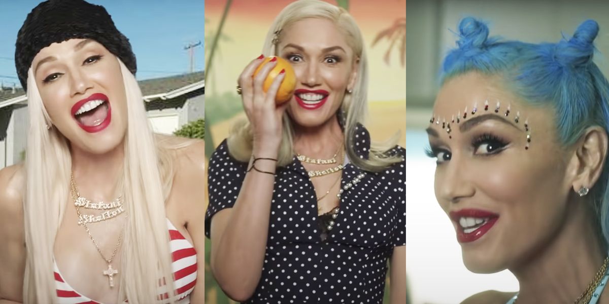 Gwen Stefani Re-creates Iconic Looks from Her Entire Career in “Let Me Reintroduce Myself”