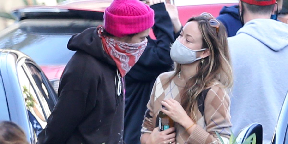 Harry Styles and Olivia Wilde Were Photographed Showing PDA in Santa Barbara