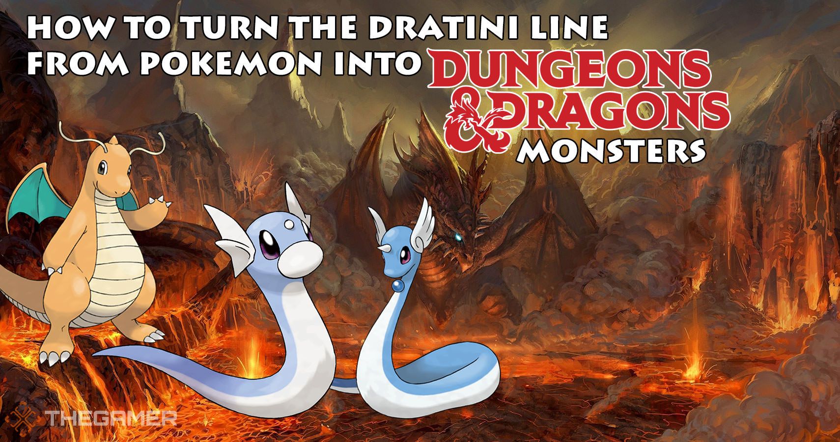 How To Turn The Dratini Line From Pokemon Into D&D Monsters