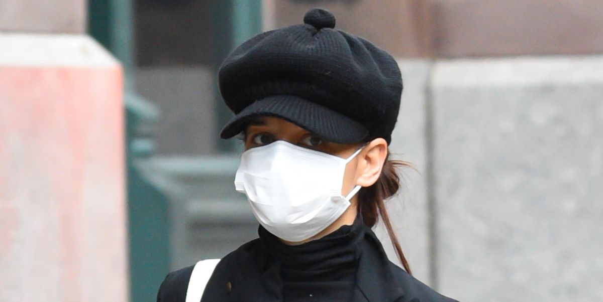 Katie Holmes Goes Retro for a Coffee Run in SoHo