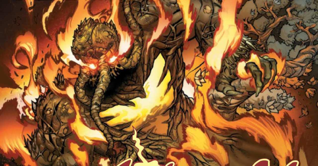 Marvel Reveals Phoenix-Powered Man-Thing in Avengers
