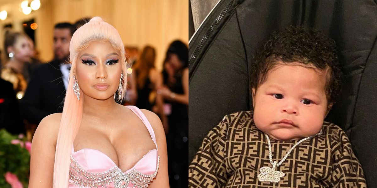 Nicki Minaj Just Shared the First Photos of Her Son’s Face on Instagram