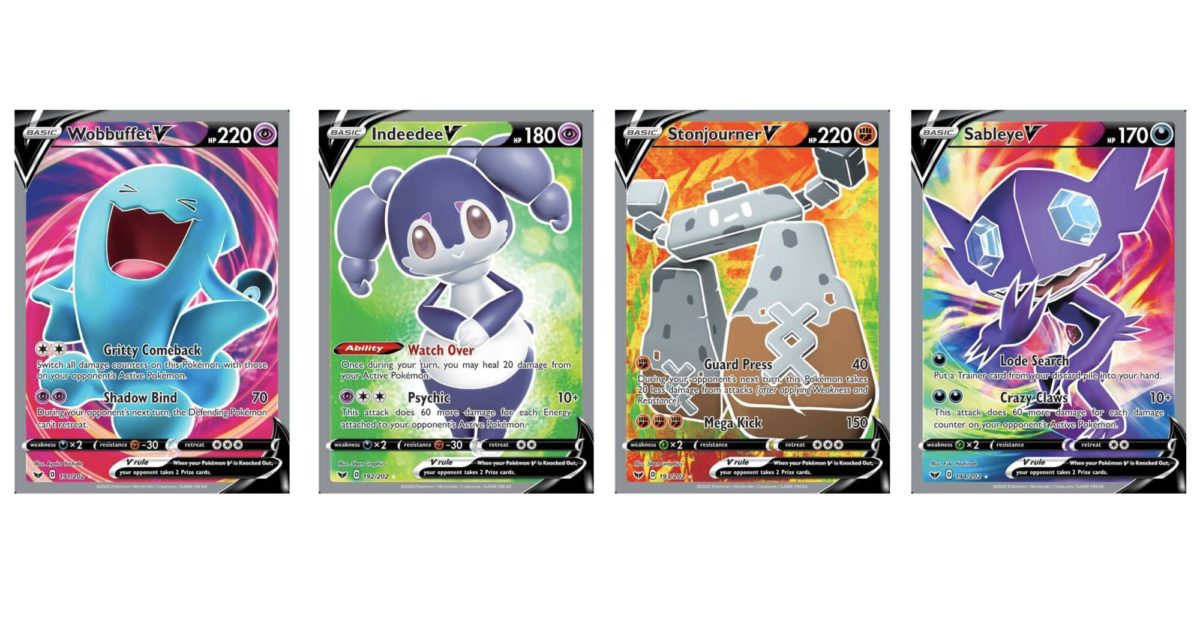 The Full Art Pokémon Cards Of Pokémon TCG: Sword & Shield Part 2