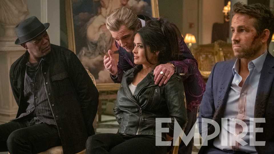 The Hitman’s Wife’s Bodyguard: Salma Hayek Joins Samuel L Jackson And Ryan Reynolds In World-Exclusive First Image