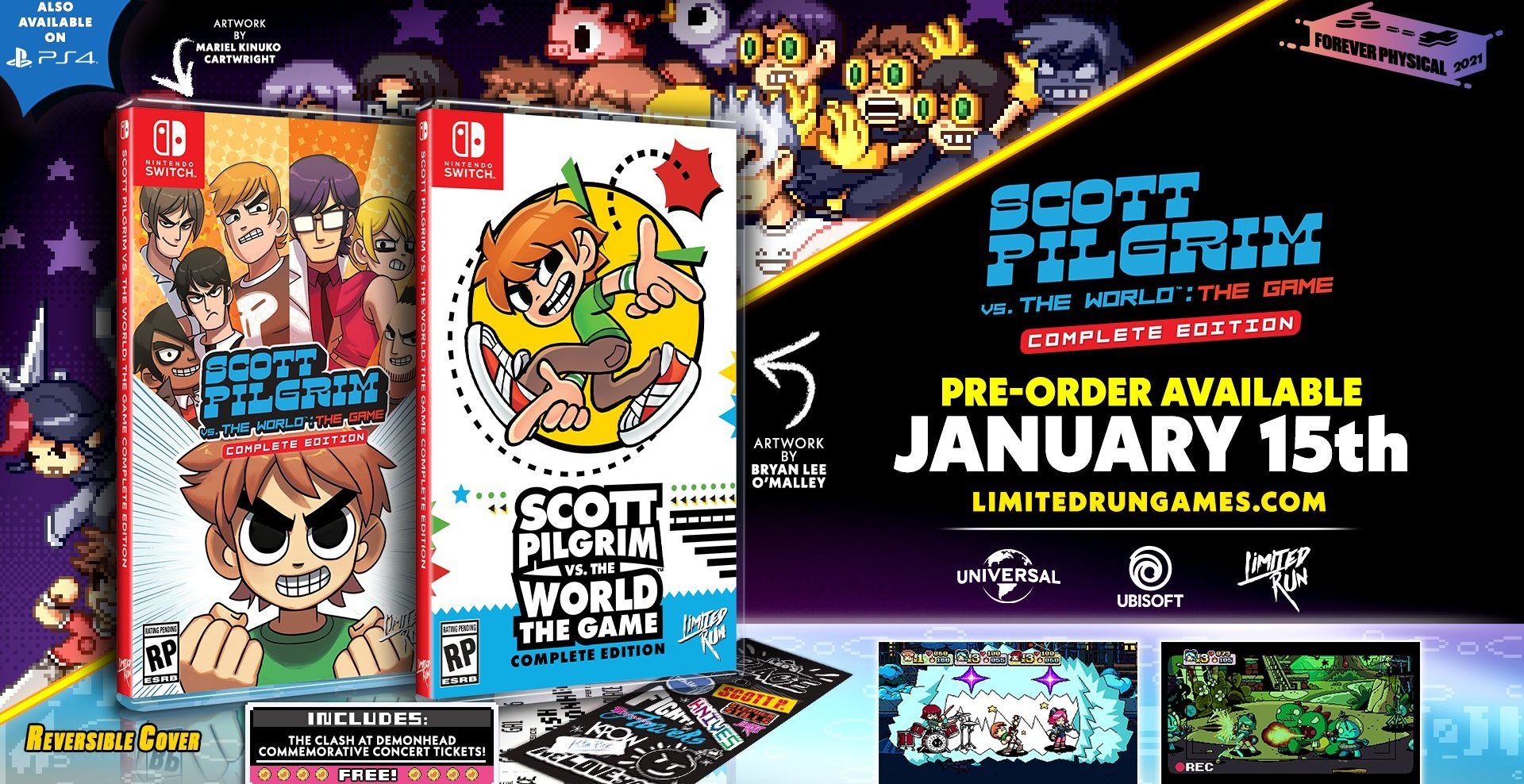 We See That Sonic Reference On The Scott Pilgrim Cover, Limited Run