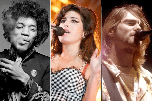 27 Club: Stars Who Died at Age 27, From Jimi Hendrix to Kurt Cobain (Photos)