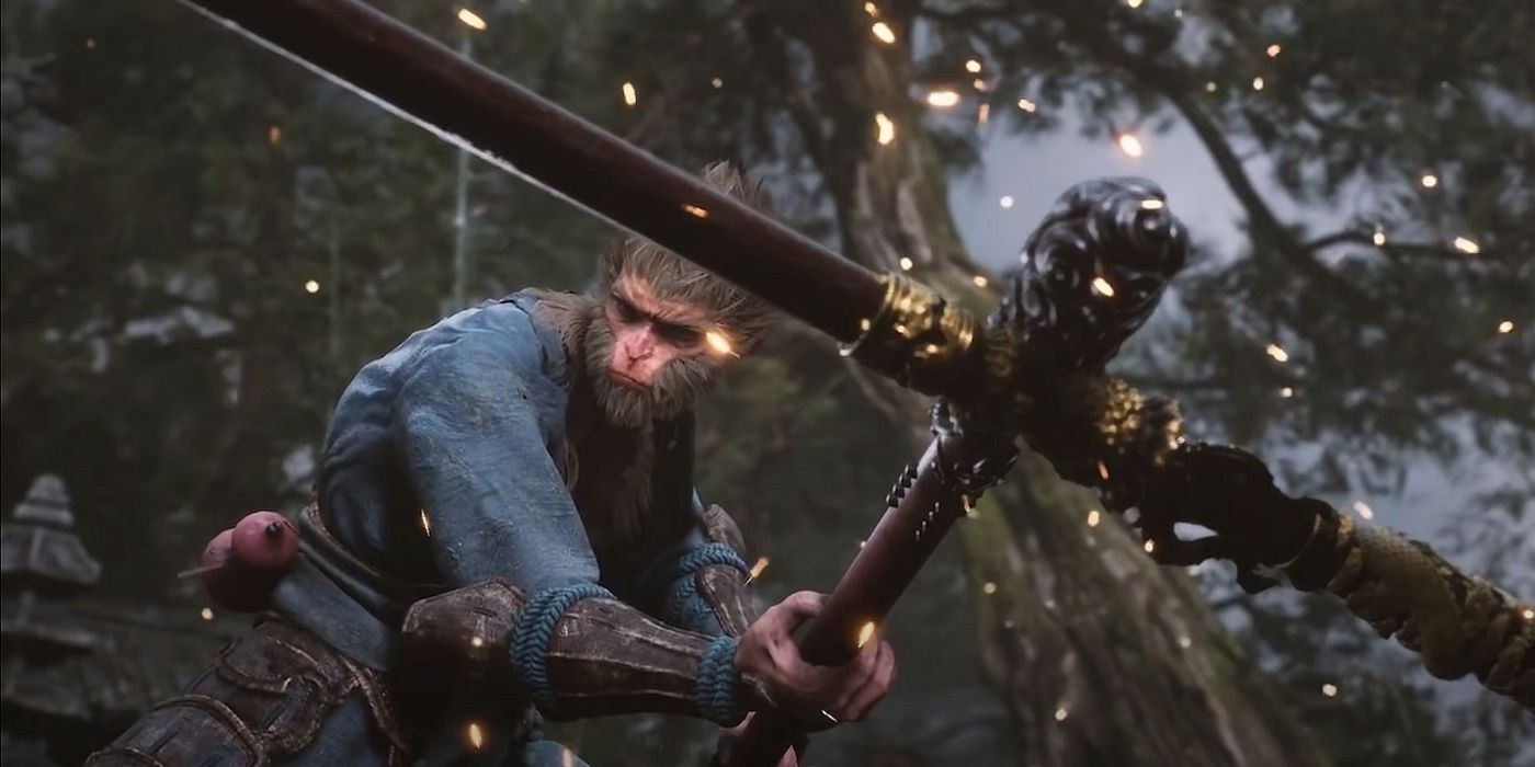 Black Myth Wukong Looks Like a Marriage of DBZ and Shadow of the Colossus