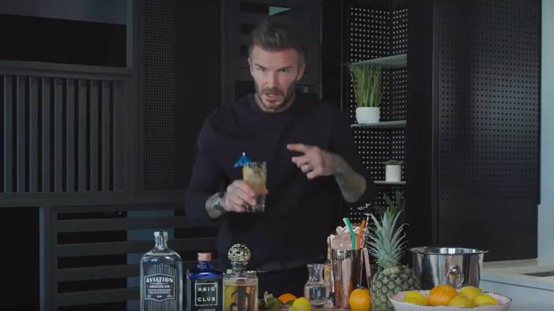 David Beckham, Ryan Reynolds And Diddy Team Up In Brilliant Mixologists Advert