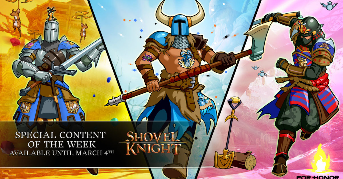 For Honor Releases Shovel Knight Content For Fourth Anniversary