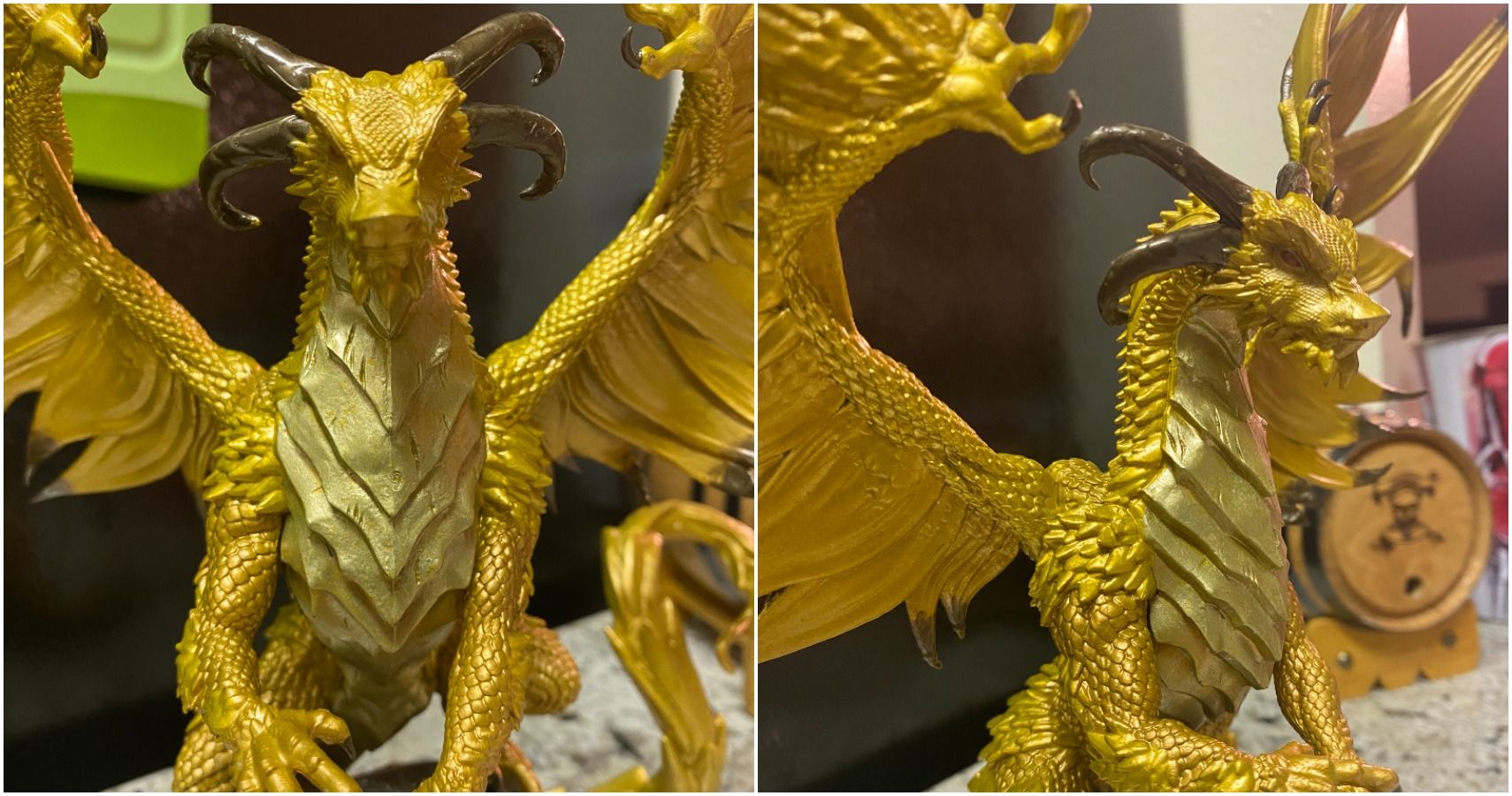 Get Up Close And Personal With A Gold Dragon, And Other Pathfinder Monsters