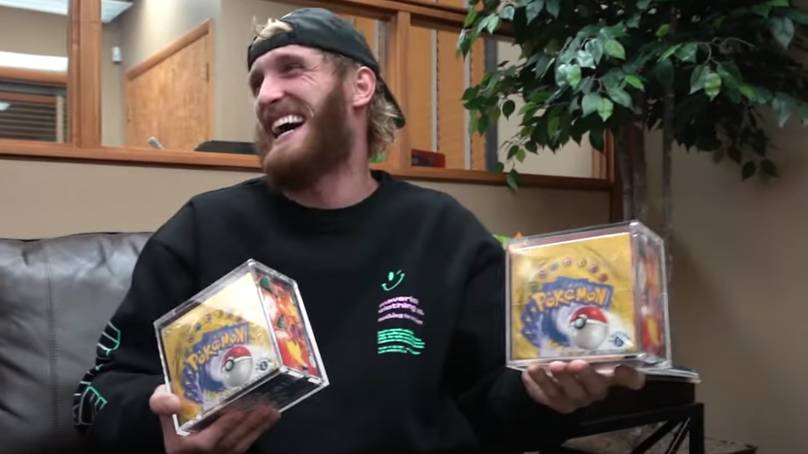 Logan Paul Spends Million Collecting First Edition Pokémon Card Boxes