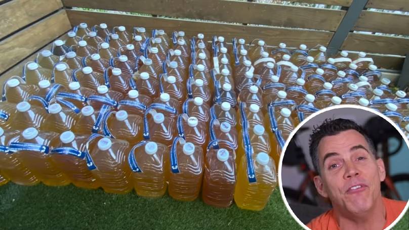 Steve-O Has Collected 115 Gallons Of His Own Urine For New ‘World Record’ Stunt