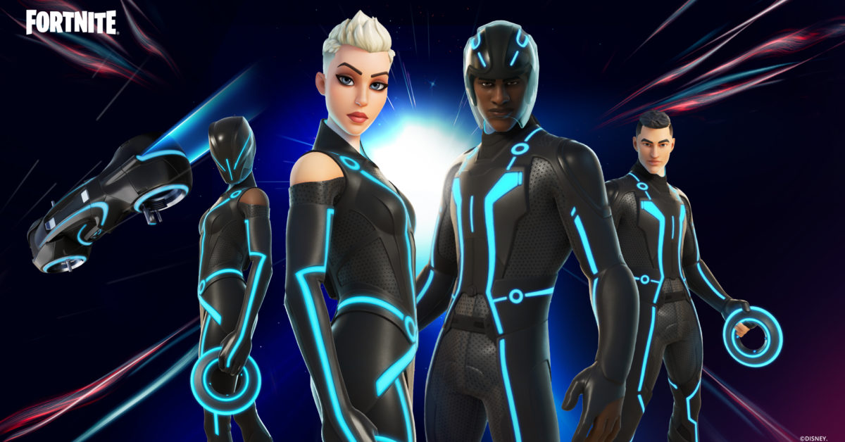 The World Of Tron Has Joined Fortnite With New Cosmetics