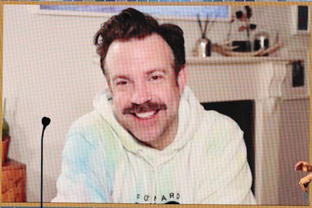 Why Jason Sudeikis Wore That Tie-Dye Hoodie to the Golden Globes