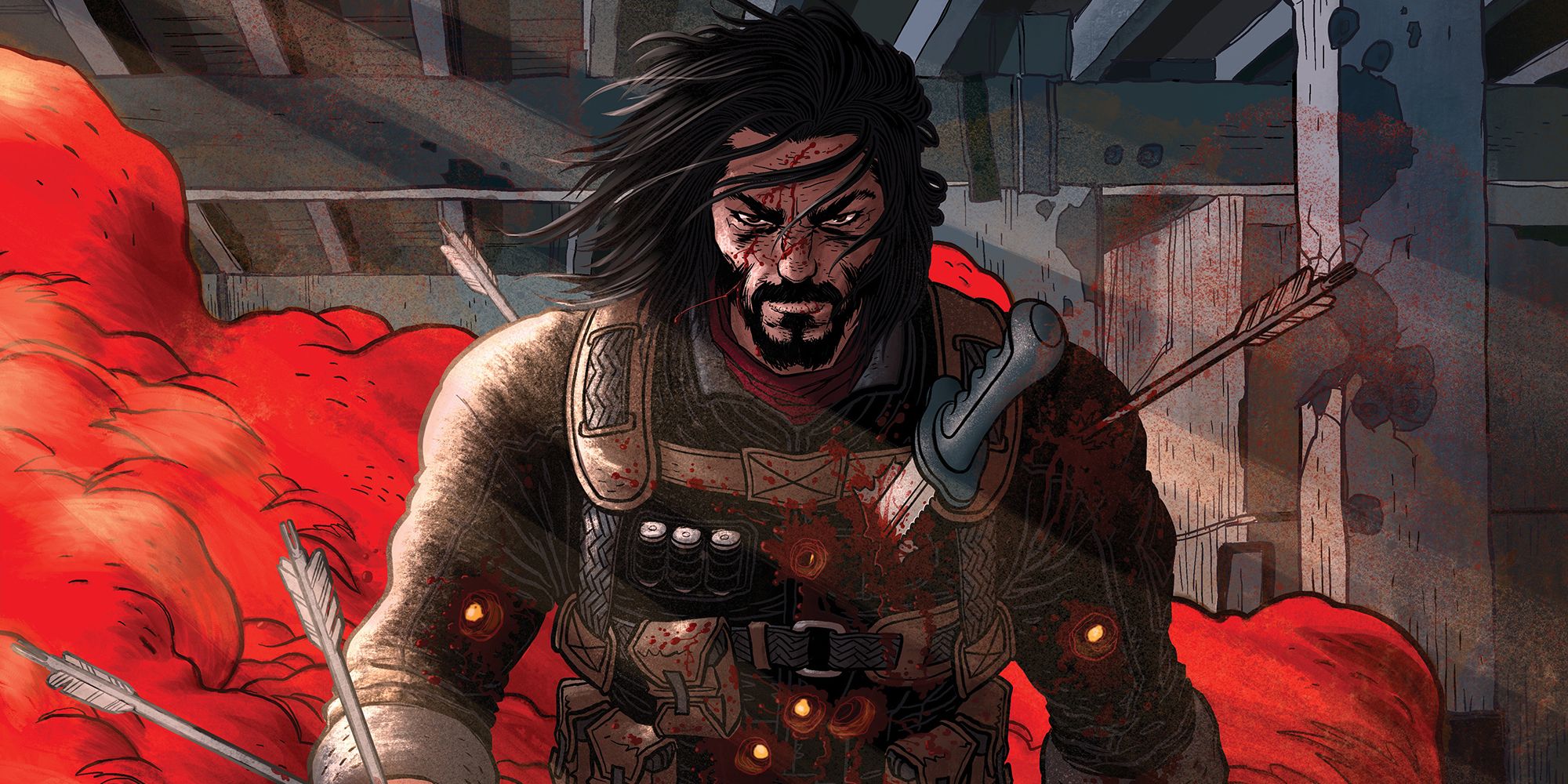 BRZRKR #1 Gives Keanu Reeves a Blood-Soaked Comics Debut
