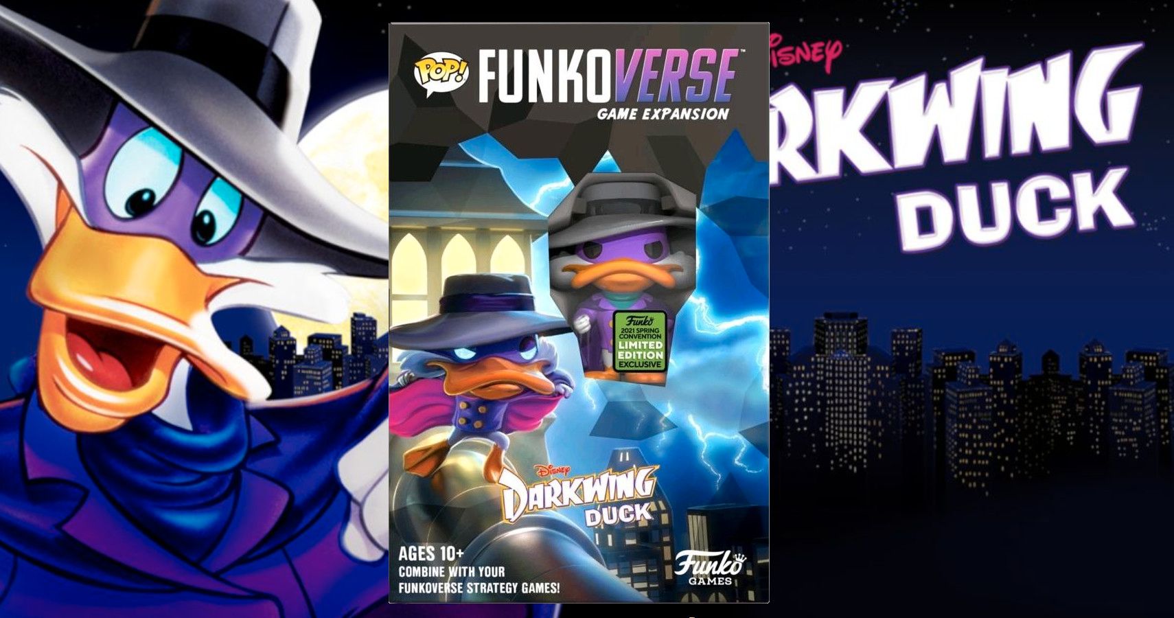 Funkoverse Gets Dangerous With New Darkwing Duck Expansion (Review)