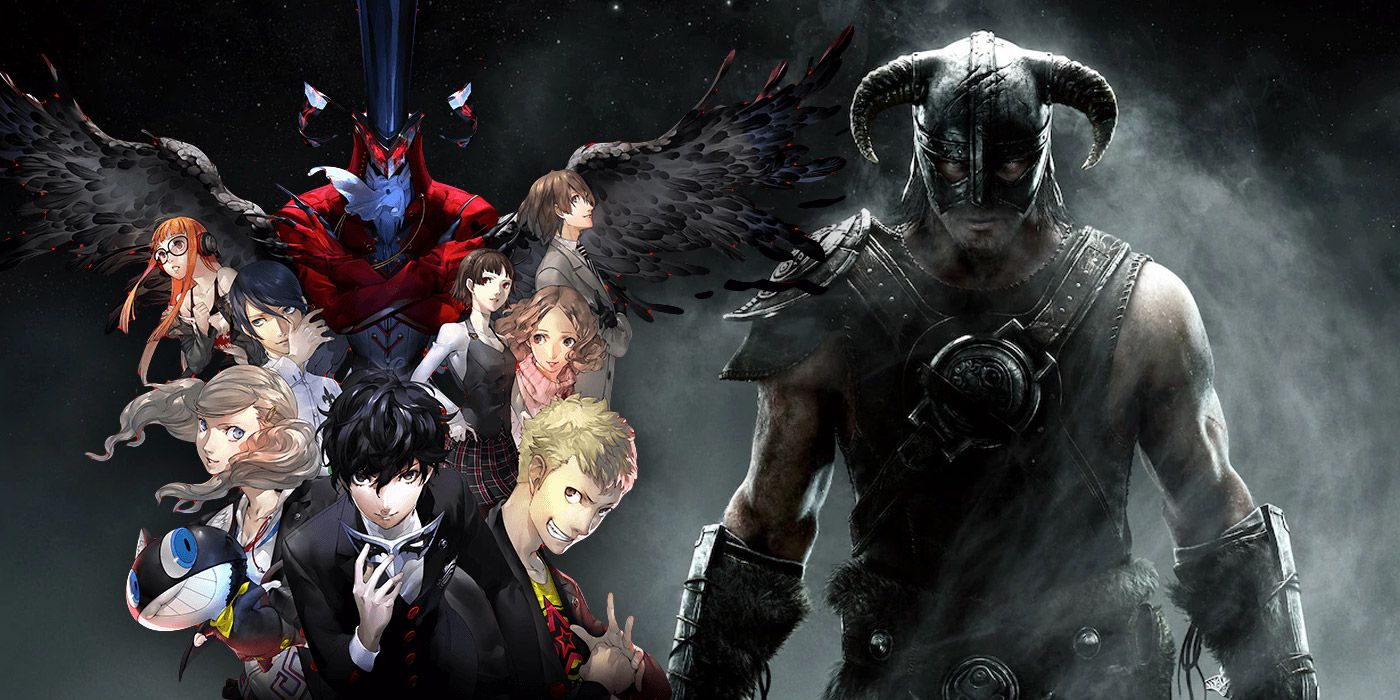 How Long It Takes to Beat Every Persona Game vs. Elder Scrolls Game