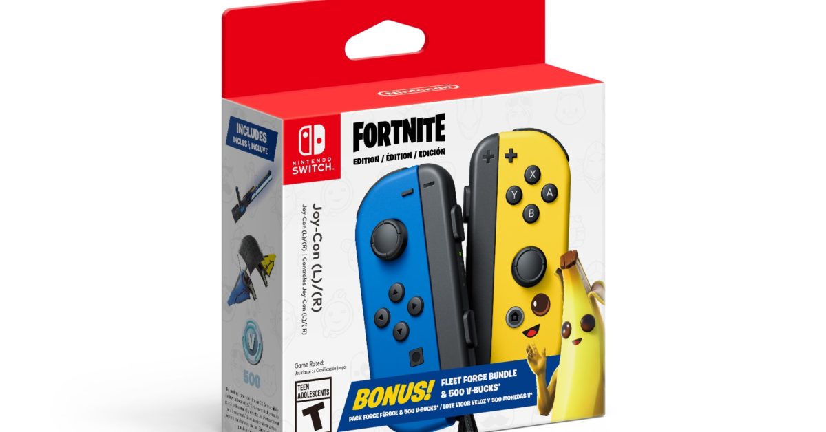 Nintendo Is Releasing Fortnite-Themed Joy-Cons In June