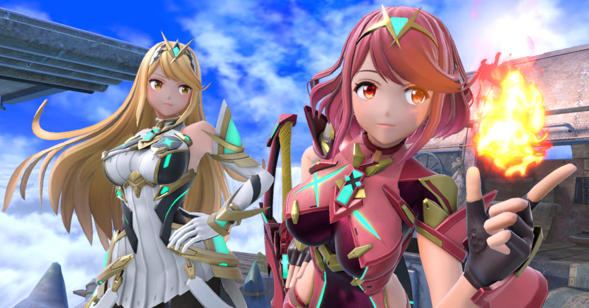 Pyra/Mythra Have Now Joined Super Smash Bros. Ultimate