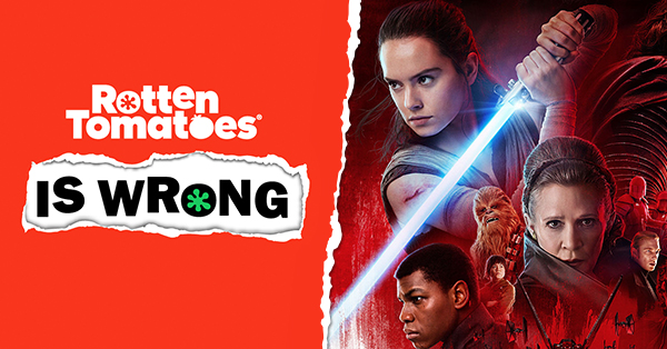“Rotten Tomatoes Is Wrong” About… Star Wars: The Last Jedi