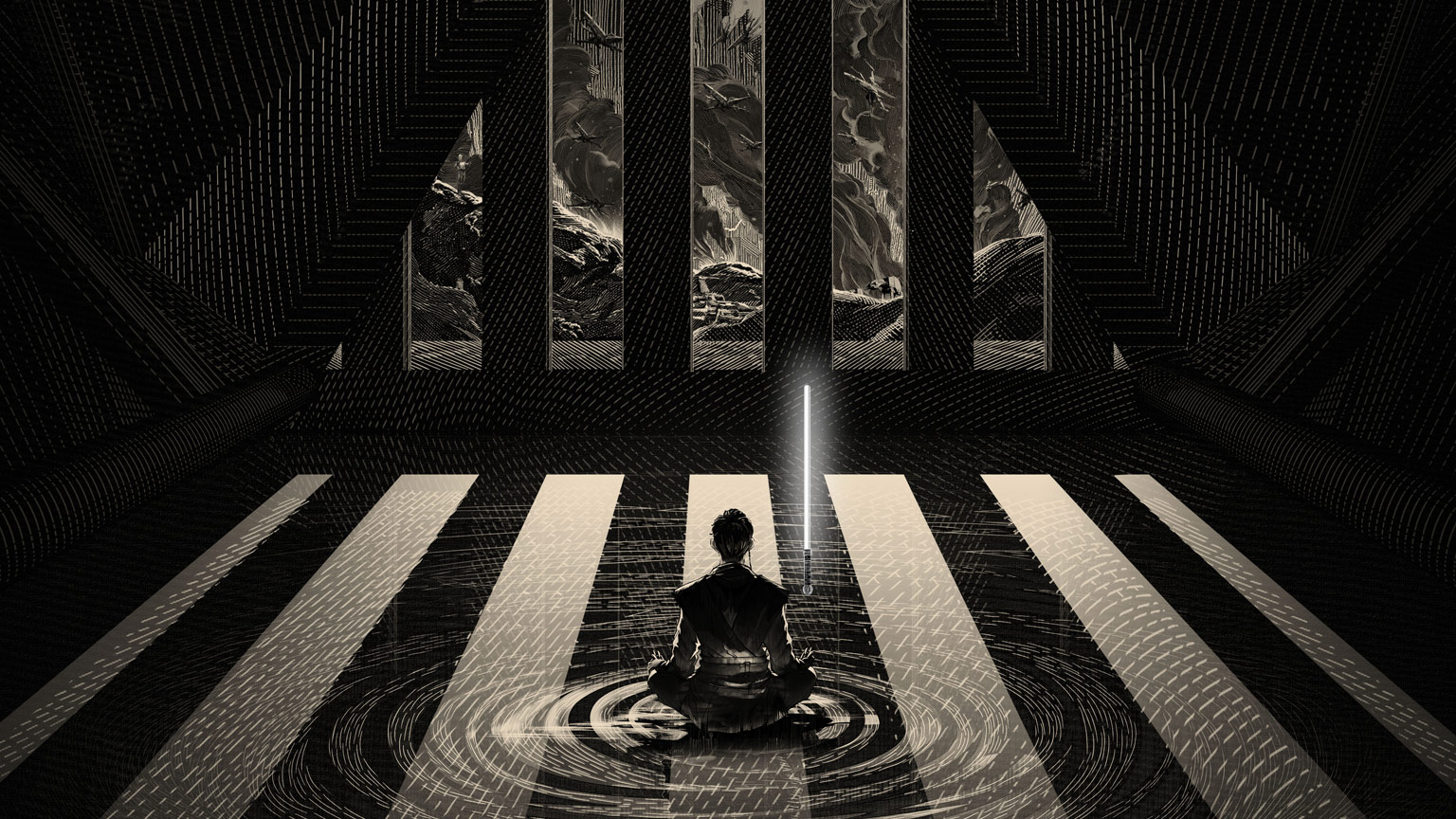 “Star Wars is a Story for the World”: Artist Huang Hai on His Stunning Jedi Poster