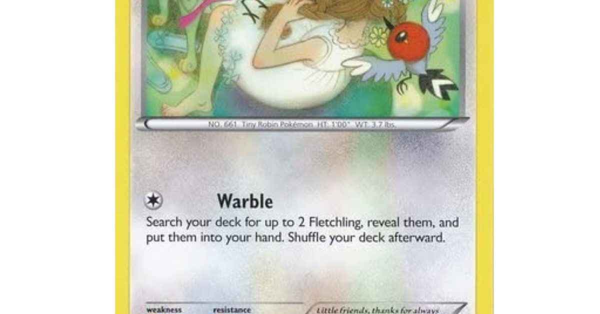 TCG Spotlight: Some Of The Best Fletchling Pokémon Cards