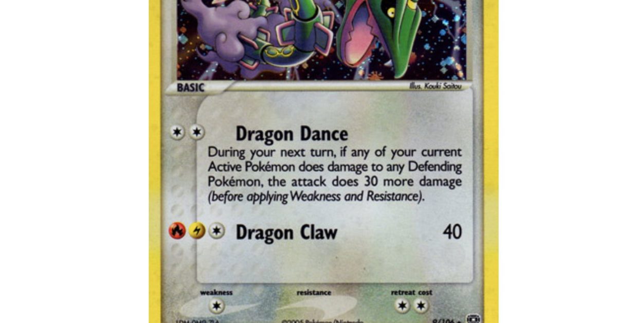 TCG Spotlight: Some Of The Best Rayquaza Pokémon Cards