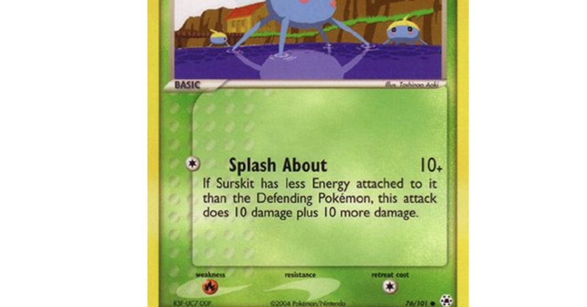 TCG Spotlight: Some Of The Best Surskit Pokémon Cards