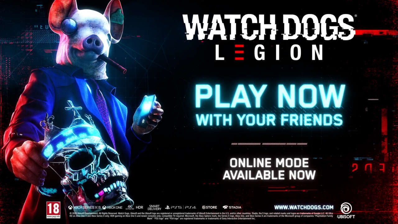 Watch Dogs Legion Online Mode – Official Launch Trailer